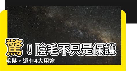 陰毛有什麼作用|為何陰毛是捲的？醫解答「3神奇作用」別急著剃 網友長知識了